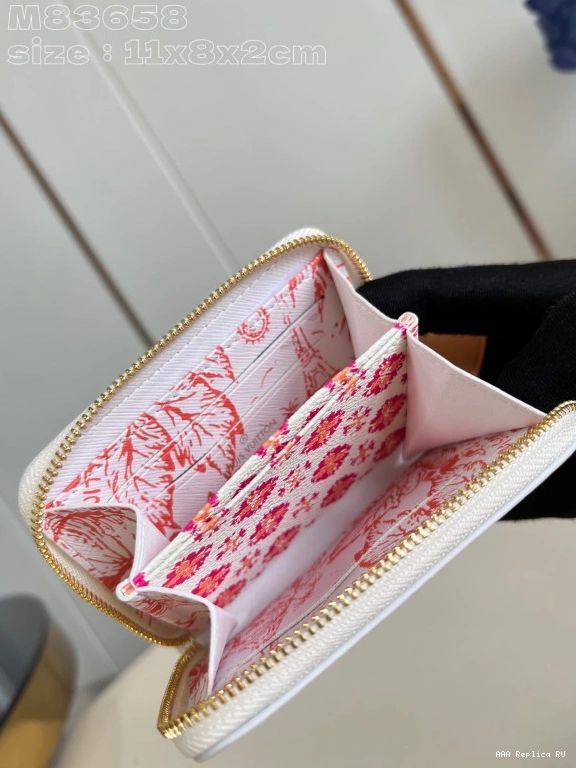 Aaa replica bags LOUIS VUITTON SLENDER WALLET-11*8.5*2CM 0825